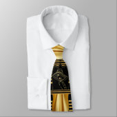Roaring Twenties Art Deco Neck Tie Krawatte (Gebunden)