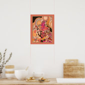 Roaring Twenties Art Deco Poster (Küche)