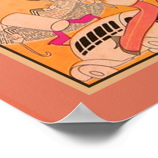 Roaring Twenties Art Deco Poster (Ecke)