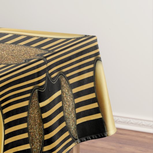 Roaring Twenties Art Deco Tableclout Tischdecke (Beispiel)