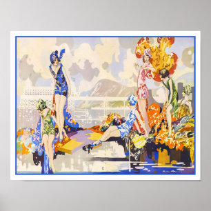 Roaring Twenties Beach Mode Poster
