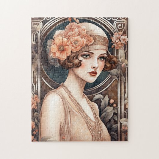 Roaring Twenties Flapper Puzzle (Vertikal)