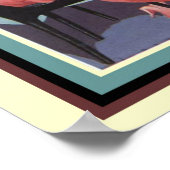 Roaring Twenties Mode Print 16 x 20 Poster (Ecke)