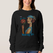 Roaring Twenties Revival Art Deco Sweatshirt (Vorderseite)