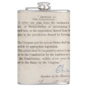 Roaring Twenties Speakeasy Verbot Flachmann (Vorderseite)