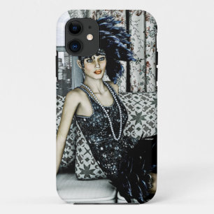 Roaring Twenties Vintag Retro 20. 30. Jahre Case-Mate iPhone Hülle