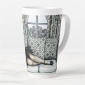 Roaring Twenties Vintag Retro 20. 30. Jahre Milchtasse (Rechte Ecke)