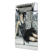 Roaring Twenties Vintag Retro 20. 30. Jahre Mini Klemmbrett (Gewinkelt2)