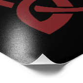 Roaring Viking Bear Fotodruck (Ecke)