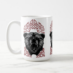 Roaring Viking Bear Kaffeetasse