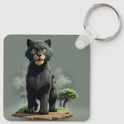 Roaring Wild Schlüsselanhänger (Rückseite)