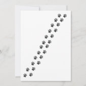 Roaring Zoo Birthday Einladung (Rückseite)