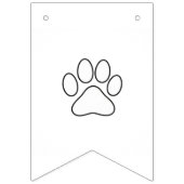 Roaring Zoo Birthday Jagdfahnen Wimpelkette (Erste Fahne)