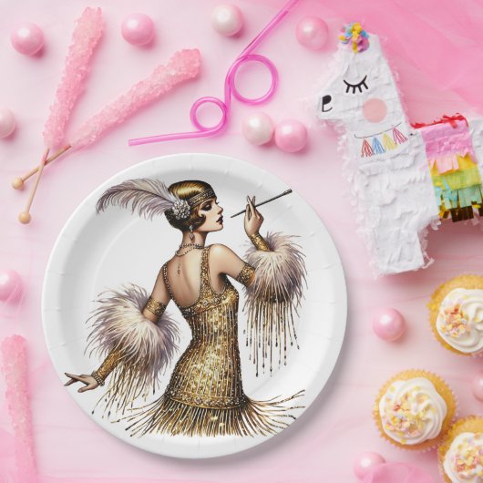 Roaring Zwanzig Pappteller (Party)