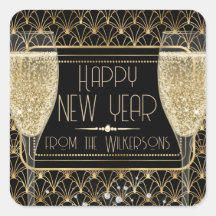 Roaring Zwanziger Neujahrssekt