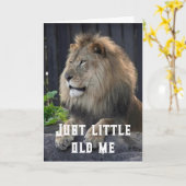 ROARINGLY HUGE WISHES GLÜCKLICH GEBURTSTAG KARTE (Gelbe Blume)