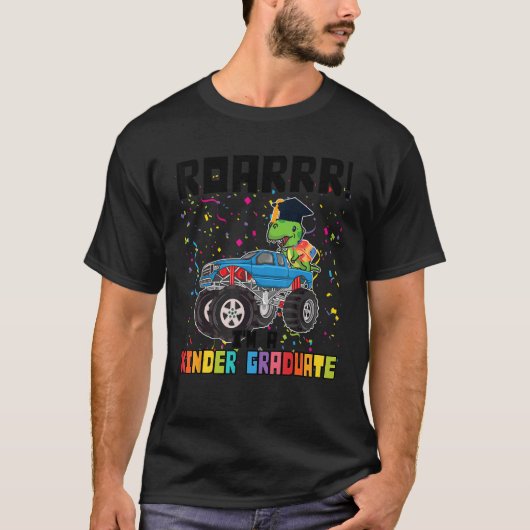Roarrr I bin Kindergärtnerin T-Shirt (Vorderseite)