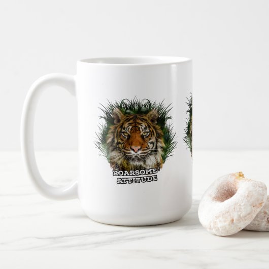 Roarsome Attitude Kaffeetasse (Mit Donut)