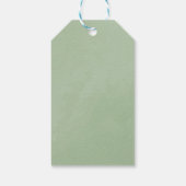 Roarsome Dino Birthday –  Geschenkanhänger (Rückseite)