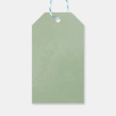 Roarsome Dino Birthday  Geschenkanhänger (Rückseite)