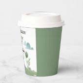 Roarsome Dino Birthday  Pappbecher (Links)