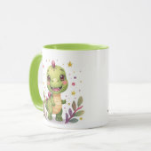 "Roarsome Dino Tasse: Cuteness in Every Sip" Tasse (Vorderseite Links)