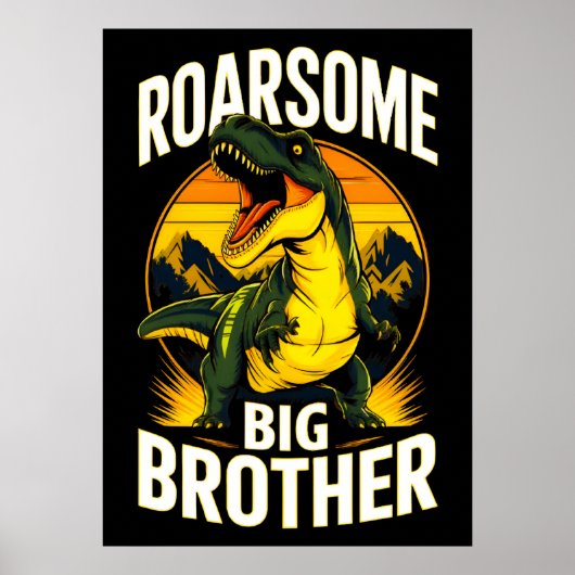 Roarsome Dinosaur Big Brother Poster (Vorne)