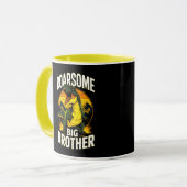 Roarsome Dinosaur Big Brother Tasse (Vorderseite Links)