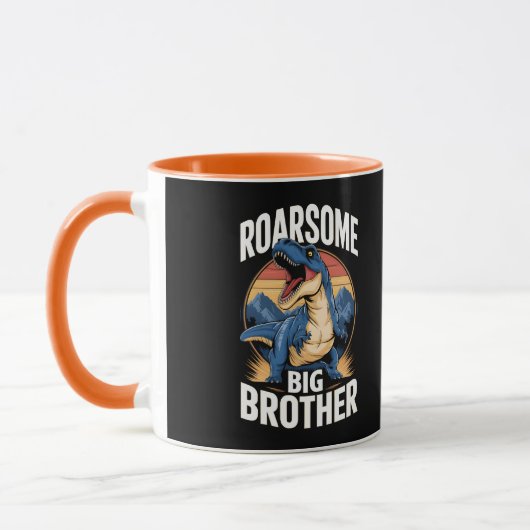 Roarsome Dinosaur Big Brother Tasse (Links)