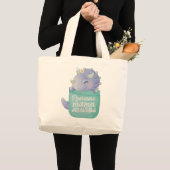 Roarsome Mamasaurus Jumbo Stoffbeutel (Vorderseite (Produkt))