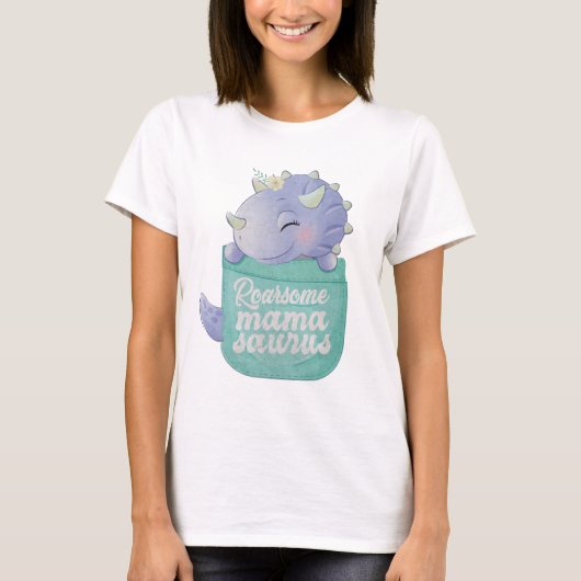 Roarsome Mamasaurus T-Shirt (Vorderseite)