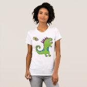 Roary das T-Rex - Damen-T - Shirt (Vorne ganz)