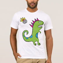 Roary das T-Rex - der T - Shirt der Männer