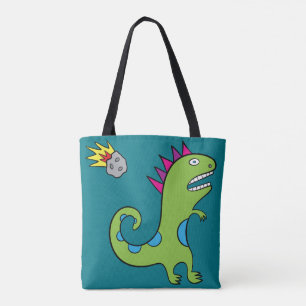 Roary das T-Rex - ganz vorbei - drucken Sie Tasche