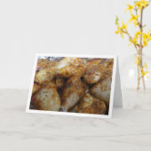 Roast Barbeque Chicken Karte (Gelbe Blume)