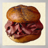 Roast Beef Poster (Vorne)