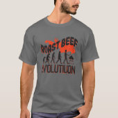 Roast Beef T Roast Beef Evolution T-Shirt (Vorderseite)