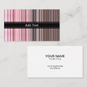 Roast Beef und Honey Ham Visitenkarte (Vorne/Hinten)