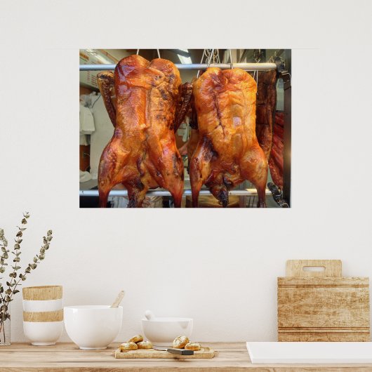 Roast Duck Poster (Küche)