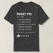 Roast Pig Definition Meaning Funny T-Shirt (Design vorne)