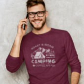 Roast & Roam-A Camping KaffeeAffäre Design T-Shirt