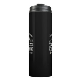 Roast & Roam-A Camping KaffeeAffäre Design Thermosbecher