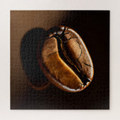 Roasted Coffee Bean Macro Closeup Puzzle (Horizontal)