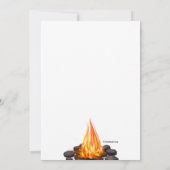 Roasting Marshmallows Einladung (Rückseite)