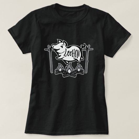 Roastpig (Lechon) T-Shirt (Design vorne)