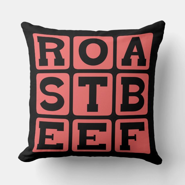 Roastriff, Sandwich-Fleisch Kissen (Vorderseite)