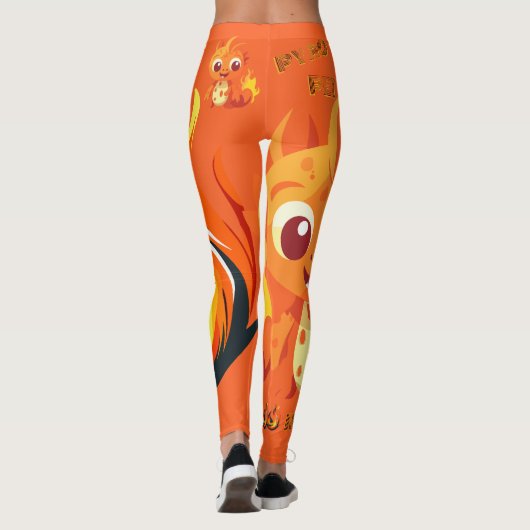 ROASY LEGGINGS (Rückseite)