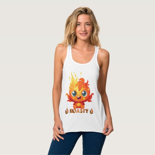 ROASY TANK TOP (Vorderseite Vollansicht)