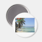 Roatan, Bay Islands, Honduras Magnet (Vorderseite/Rückseite)