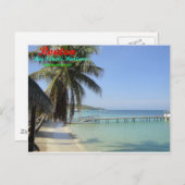 Roatan, Bay Islands, Honduras Postkarte (Vorne/Hinten)